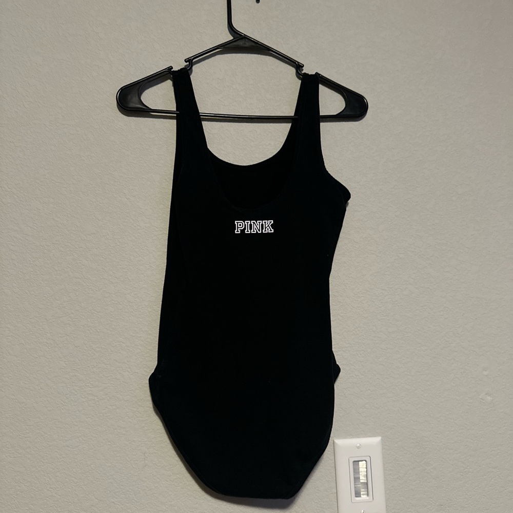 PINK Victoria's Secret Black Tank Top